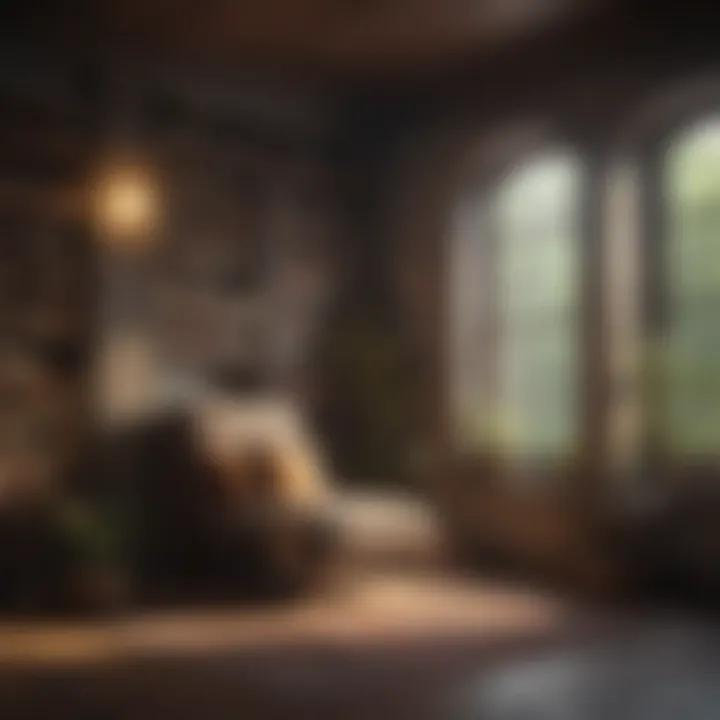A cozy reading nook for self-reflection
