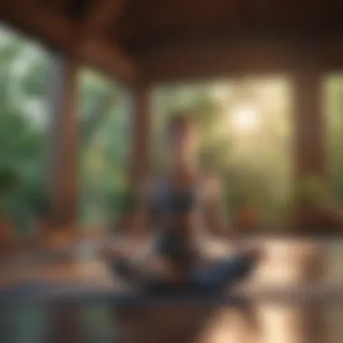 Psychological Benefits of Yoga A visual representation of the psychological benefits derived from yoga.