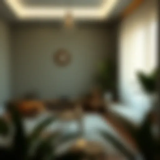 Calm environment for meditation