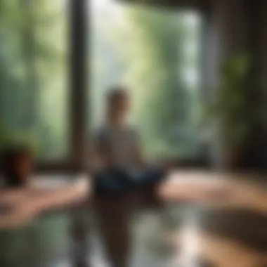 Creating a Conducive Environment for Clarity A serene space with natural light for mindfulness practices