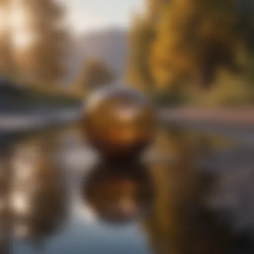 A serene landscape reflecting inner peace and gratitude