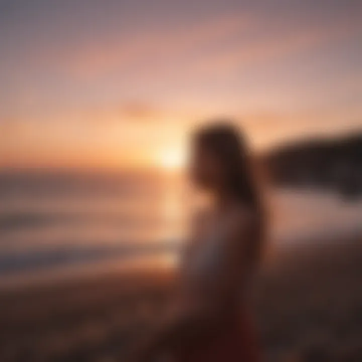 A sunset symbolizing the beauty of everyday moments