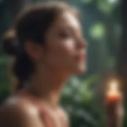 Mindfulness practice enhancing mental clarity