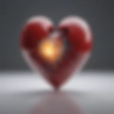 An abstract depiction of a heart symbolizing emotional intelligence