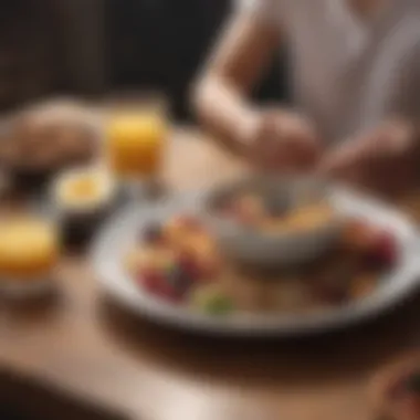 Nourishing Your Body for Morning Vitality A colorful breakfast spread highlighting nutritious foods