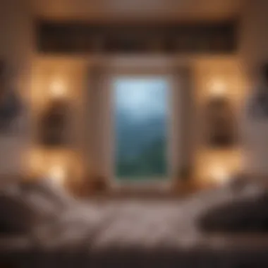 The Benefits of Reading Before Bedtime A cozy reading nook with soft cushions and warm lighting