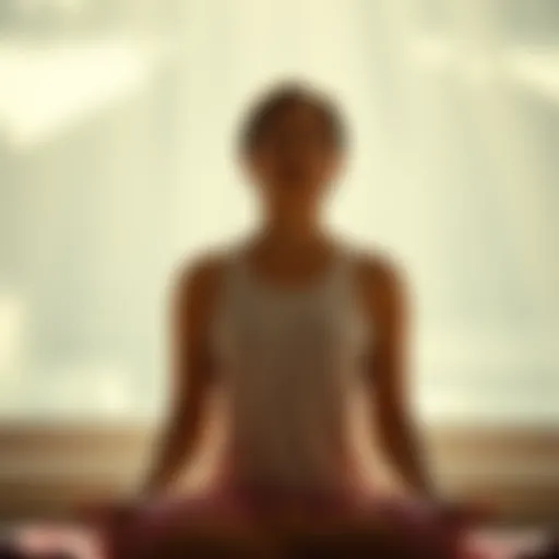 Deep breathing technique to reduce anxiety