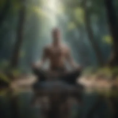 Meditation for Mental Clarity A calm individual practicing meditation