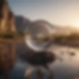 A serene landscape symbolizing new beginnings