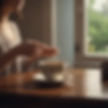 Comfort and Support Through Connection A warm cup of tea representing comfort and support.