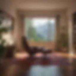 A serene gaming space designed for relaxation