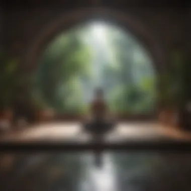 Space for Inner Peace A calming space for meditation and reflection