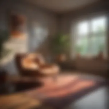 Cozy Environment for Relaxation A cozy setup for gaming with elements of relaxation