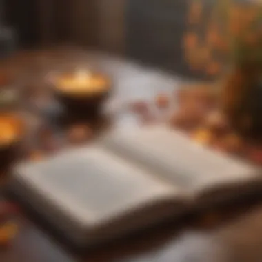 Capturing Moments of Thankfulness A journal opened to a page filled with positive reflections
