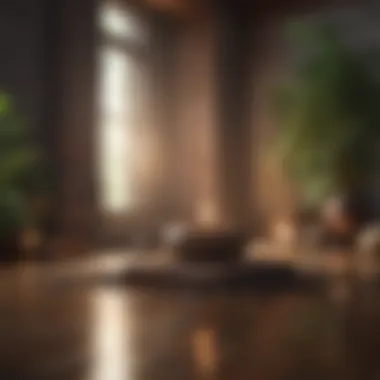 Creating a Personal Sanctuary for Mindfulness Meditative space with calming elements