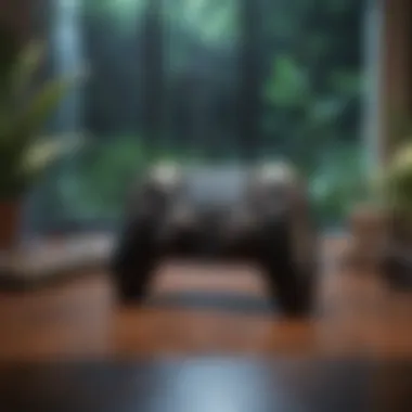 Tranquil Gaming Environment A tranquil gaming environment promoting relaxation
