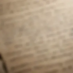 A beautiful handwritten love quote on parchment.