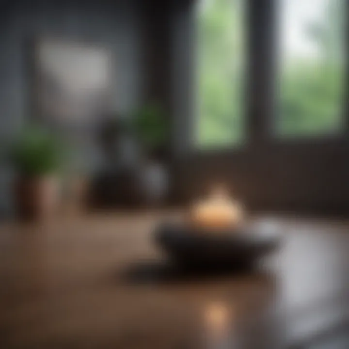 A quiet meditation space designed for mindfulness practice.
