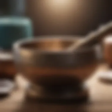 Healing Harmonies A close-up of sound therapy instruments like singing bowls