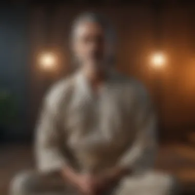 Inner Peace: The Art of Stillness Meditation practitioner in serene posture