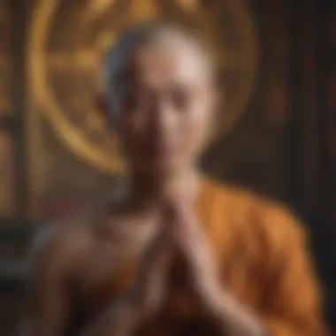 Compassion Unveiled: The Heart of Buddhist Philosophy Symbolic representation of compassion in action