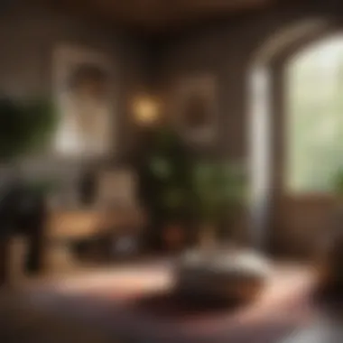 Creating Your Personal Sanctuary for Calmness A cozy nook designed for relaxation and mindfulness practice