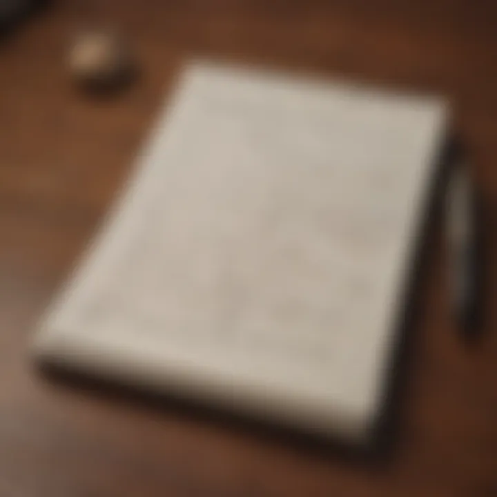 A close-up of handwritten gratitude entries on a notepad