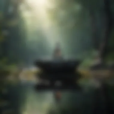 The Essence of Mindfulness An abstract representation of mindfulness and meditation practices