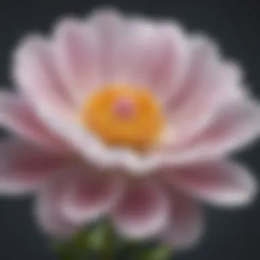 A close-up of a blooming flower symbolizing elegance and grace.