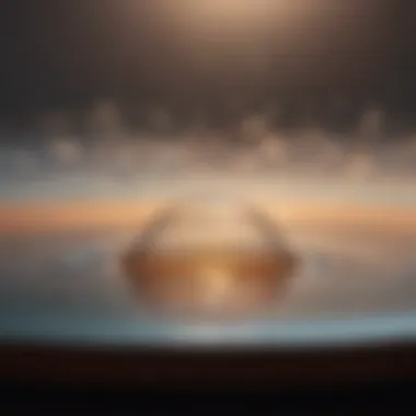 Visualizing Calming Sounds A visual representation of sound waves in a calming color palette