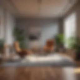 A serene office environment promoting relaxation and focus