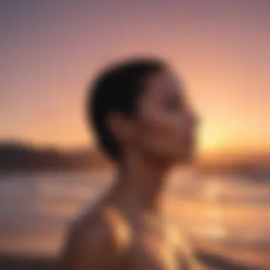Transformation at Dusk A sunset reflecting personal growth and transformation