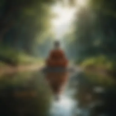 Cultivating Inner Peace A serene landscape symbolizing inner peace
