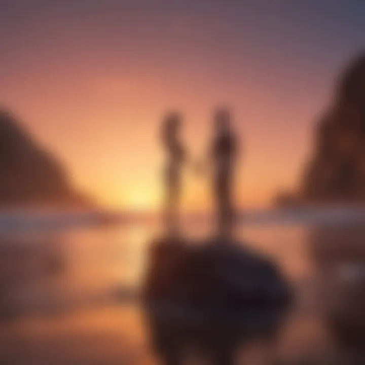 A vibrant sunrise indicating new beginnings