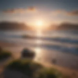 A serene landscape symbolizing tranquility and healing