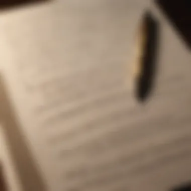 Words of Healing on Paper A journal with a pen symbolizing reflection and expression