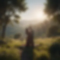 A serene landscape symbolizing peace and forgiveness