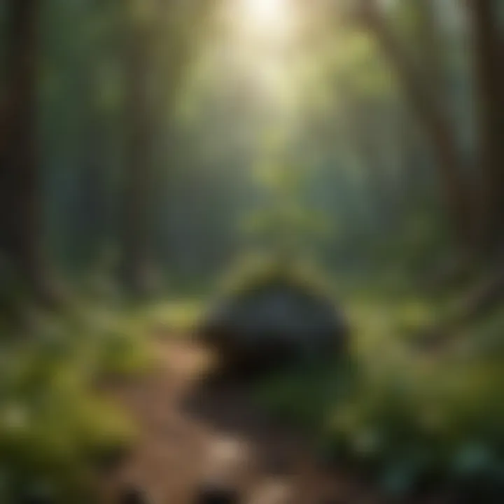 A heartwarming scene of nature, depicting growth and acceptance