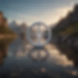 A serene landscape symbolizing inner peace and confidence.