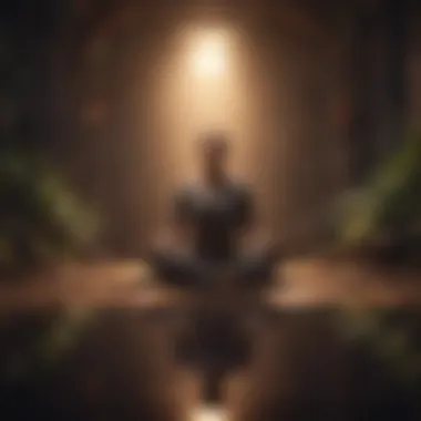 Mindfulness in Meditation A person engaged in meditation symbolizing mindfulness
