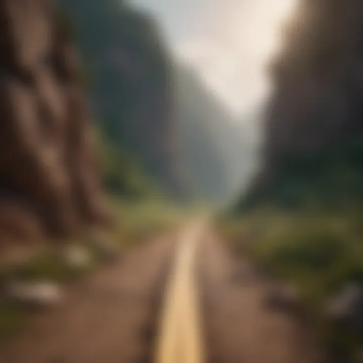 A roadmap illustrating the journey of personal transformation