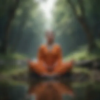 Emotional Well-Being A serene landscape symbolizing emotional well-being