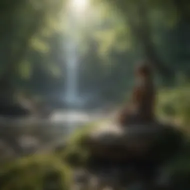 Finding Peace in Nature Serene nature setting for meditation
