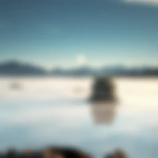 A serene landscape illustrating tranquility