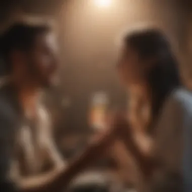 Effective Communication Strategies Couple engaged in meaningful conversation