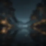 Calm Nighttime Landscape