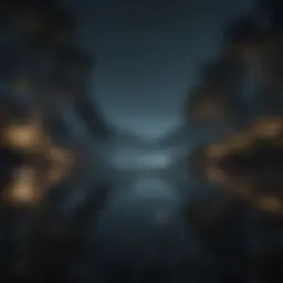 Calm Nighttime Landscape