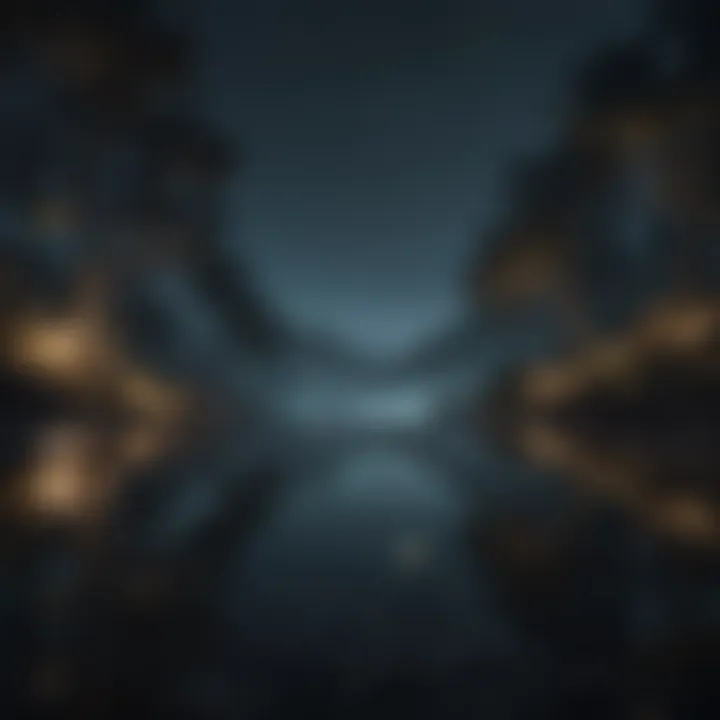Calm Nighttime Landscape