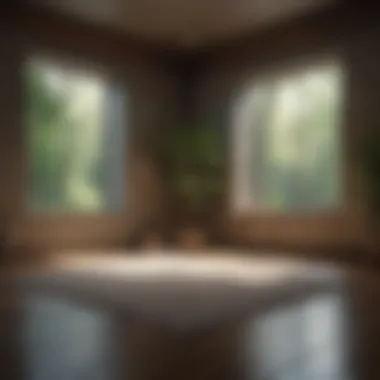 A peaceful meditation space for reflection Meditation space for mindfulness practice