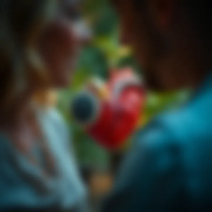 The Essence of Empathy in Relationships Empathy illustrated through two hearts connecting